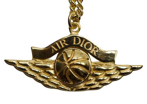 dior x jordan wings pendant necklace|Dior jordan capsules.